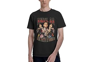 Men's Vintage 3D Print T-Shirts: Express Your Style with anuel aa