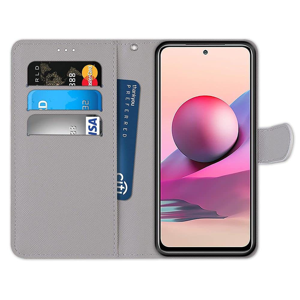 SATURCASE - Custodia protettiva per Xiaomi Redmi Note 10 Pro, motivo