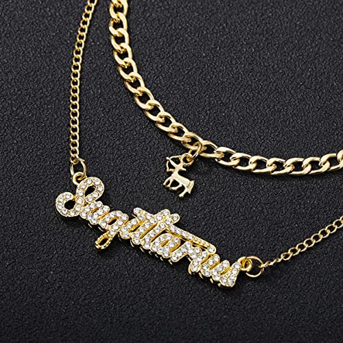 Astrological Sagittarius Layered Necklace
