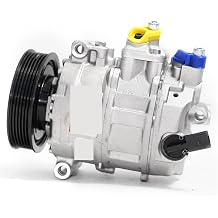 Air Conditioning Compressor 1K0820859C 1K0820859T 1K0820859 N 1K0820859% E 1K0820859A 1K08208859J Compatible for VW Tiguan Passat Golf