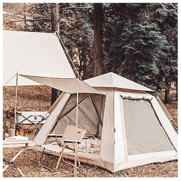 Instant Tent 4 People Waterproof,Three Seconds to Open Big Tent Stable and Practical Dome Tent for Family,Outdoor,Hiking and Mountaineering