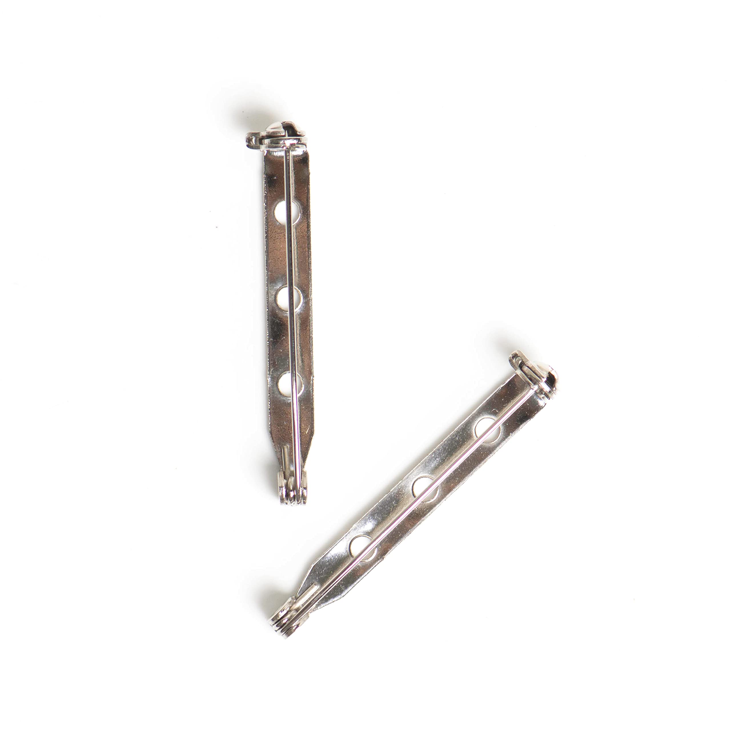 SATRA TRADERS (Size :40MM 100PCS) 3 Hole Metal Brooch Pin… (B0BQYRBZGS) Amazon Price History, Amazon Price Tracker