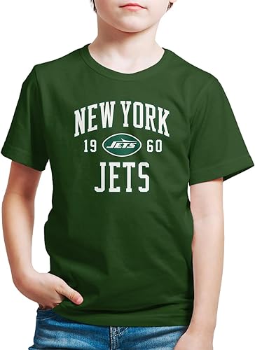 Miniatura 8 de Hybrid Sports NFL - Established - Camiseta de manga corta para niños y niñas con licencia oficial
