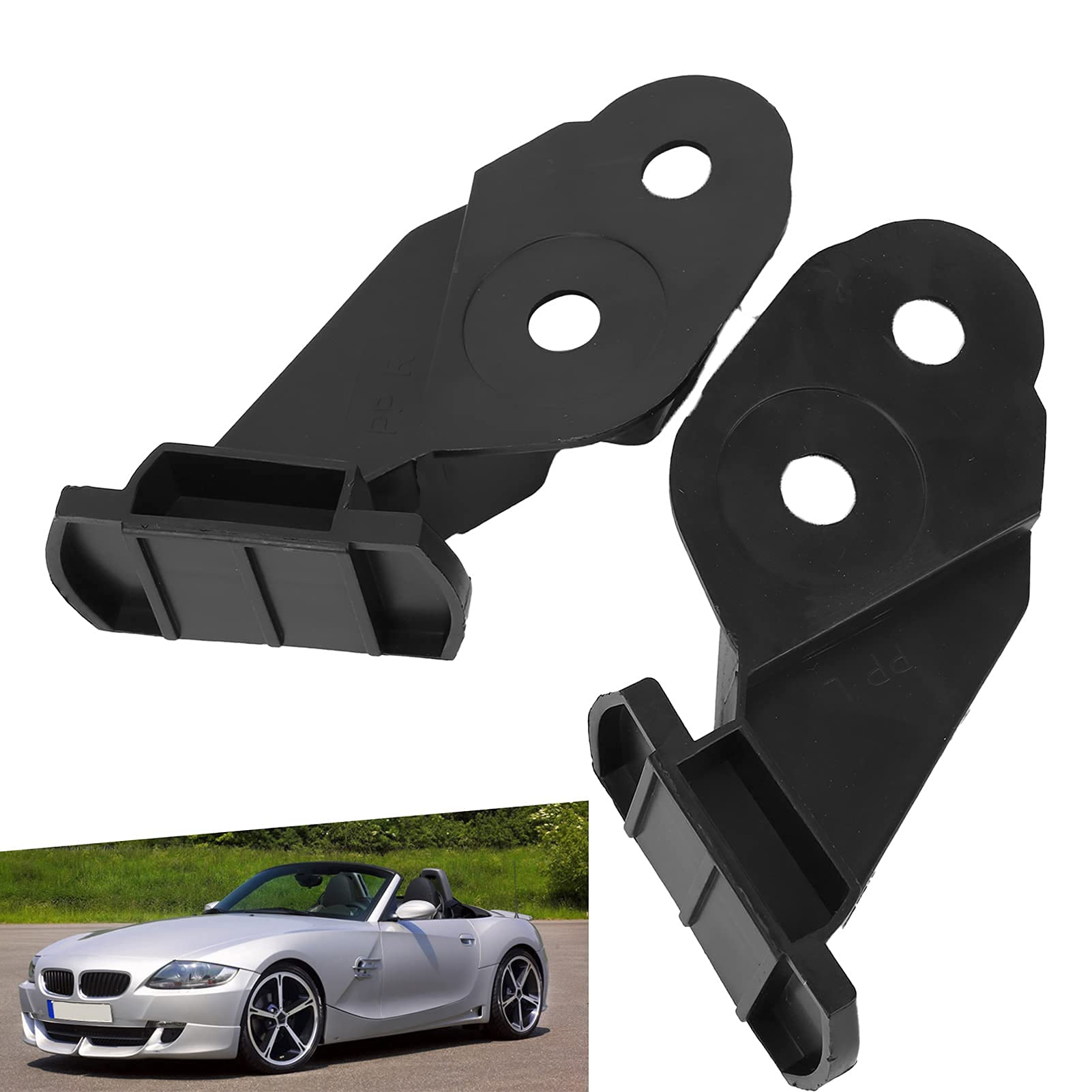 Supporto Paraurti Anteriore Staffa Paraurti Anteriore Coppia di Ricambio per Serie 3 E46 323i 1999 2000 51118195295