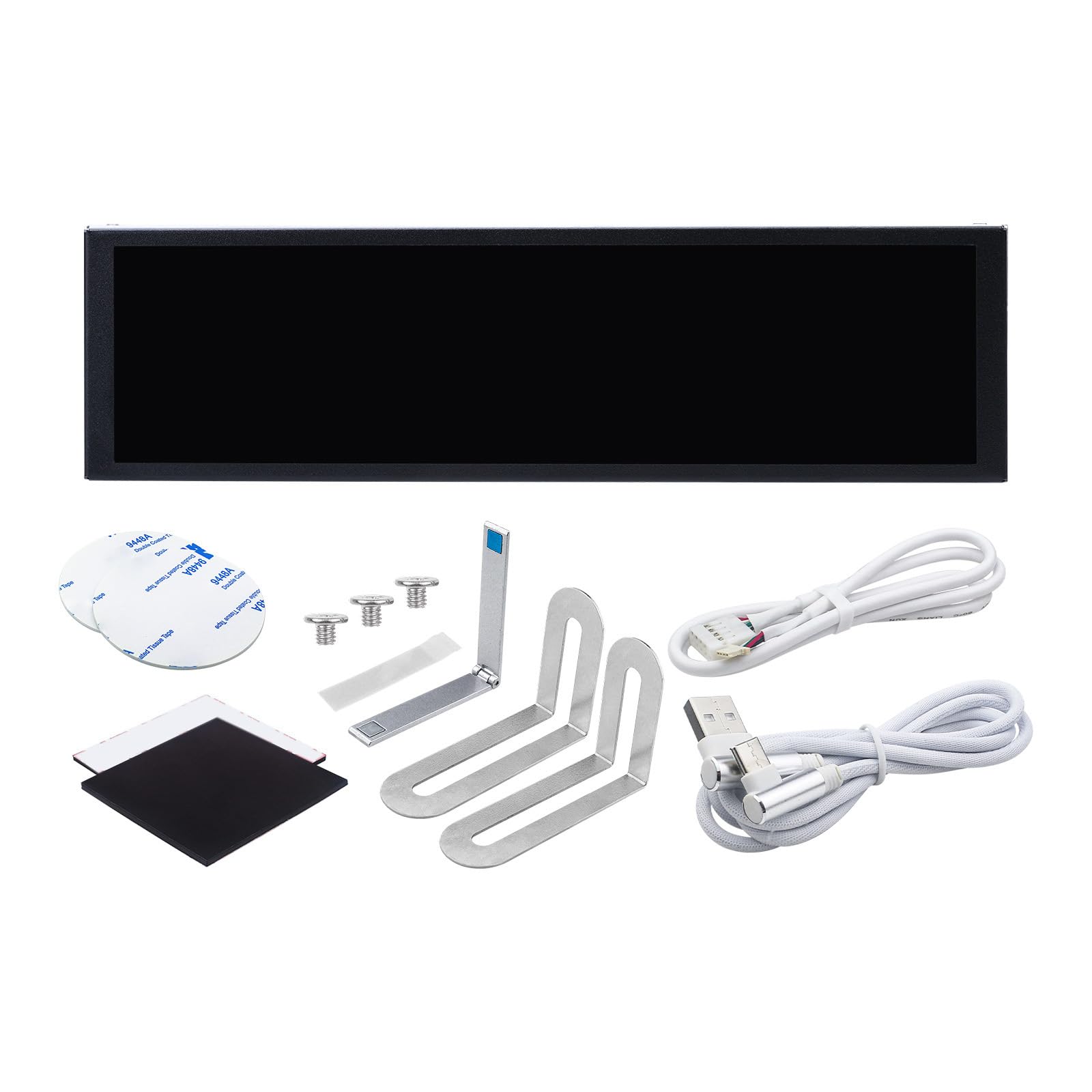 9.2Inch USB secondario schermo tocca il monitor dello schermo per con la porta di editor visivo in tempo reale con la porta dell'editor visivo in tempo reale