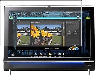 Puccy 2 Pack Anti Blue Light Screen Protector Film, compatible with HP TouchSmart 600-1400 23" TPU Guard （ Not Tempered Glass Protectors ）