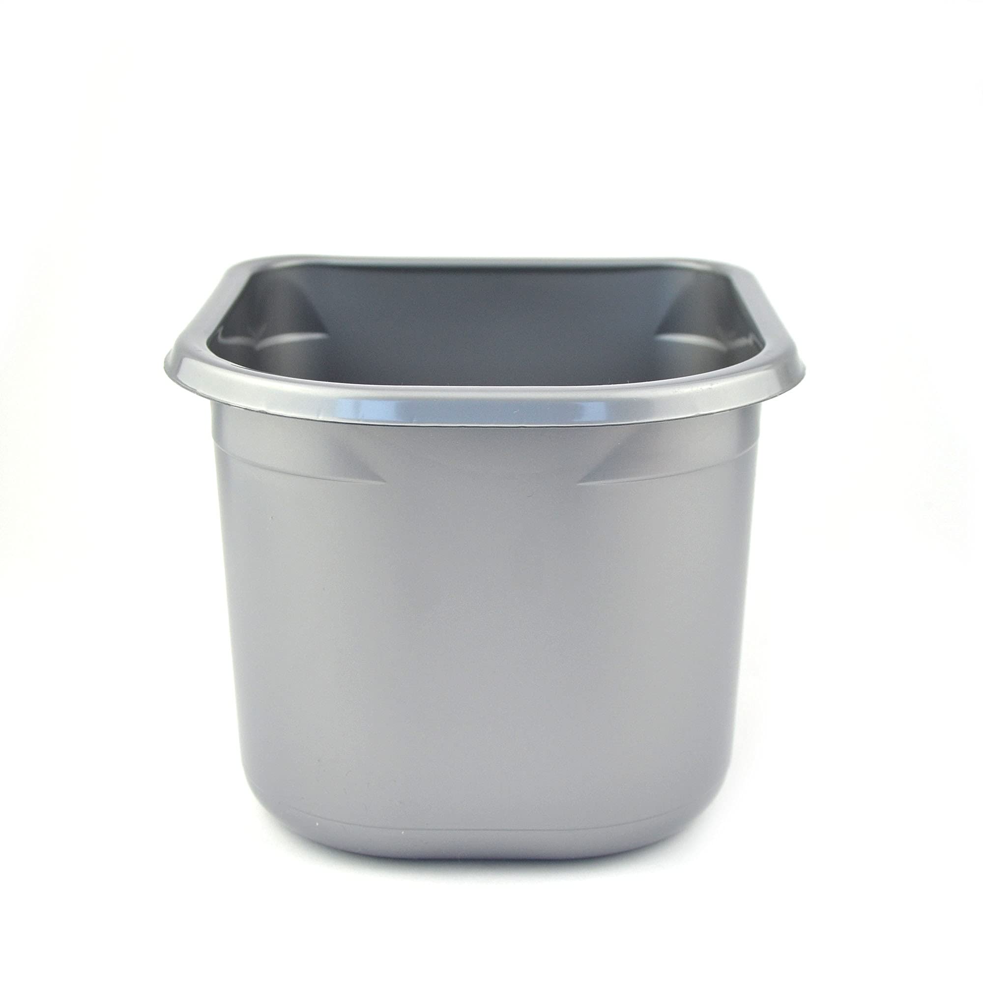 Lot de 25 demi-bac de 2,5 l pour glace grise. Dimensions : 130 x 150 x (H) 120 mm. Bac pour le transport des glaces et des aliments.