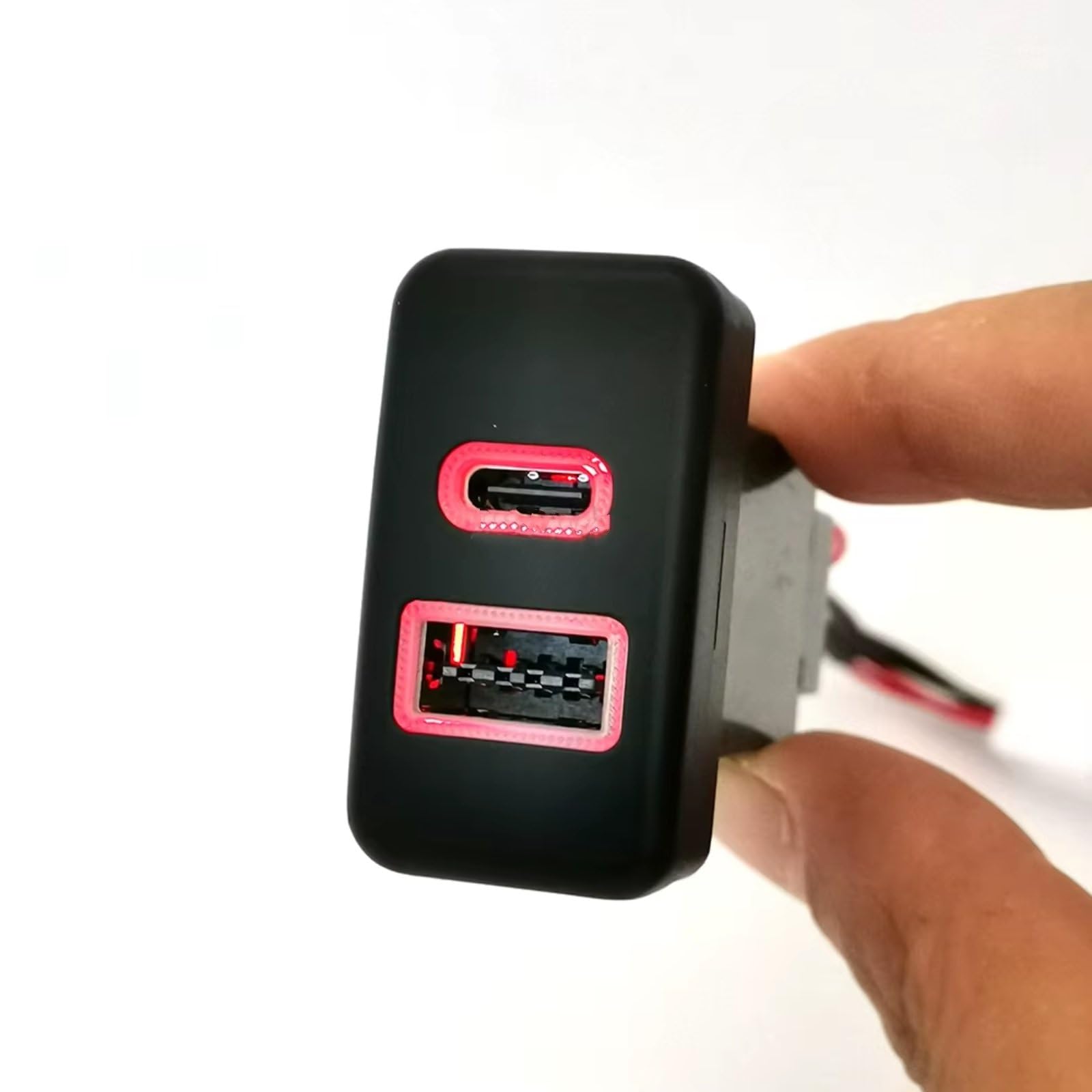 Console Presa USB Compatibile Con Toyota Per FJ Cruiser 12V 24V Auto Dual QC3.0 PD Presa Ricarica Telefono Presa Adattatore Caricatore Ricambi Auto