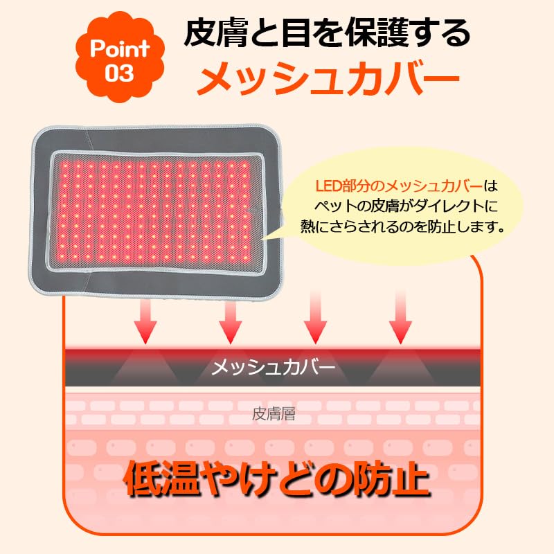 Amazon | Cirius シリアス ペット用 近赤外線LEDあったかパッドPro