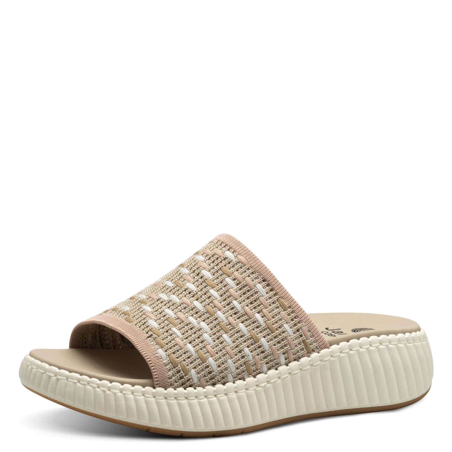 Jana Coshy Damen Pantoletten mit Chunky-Sohle Bequem