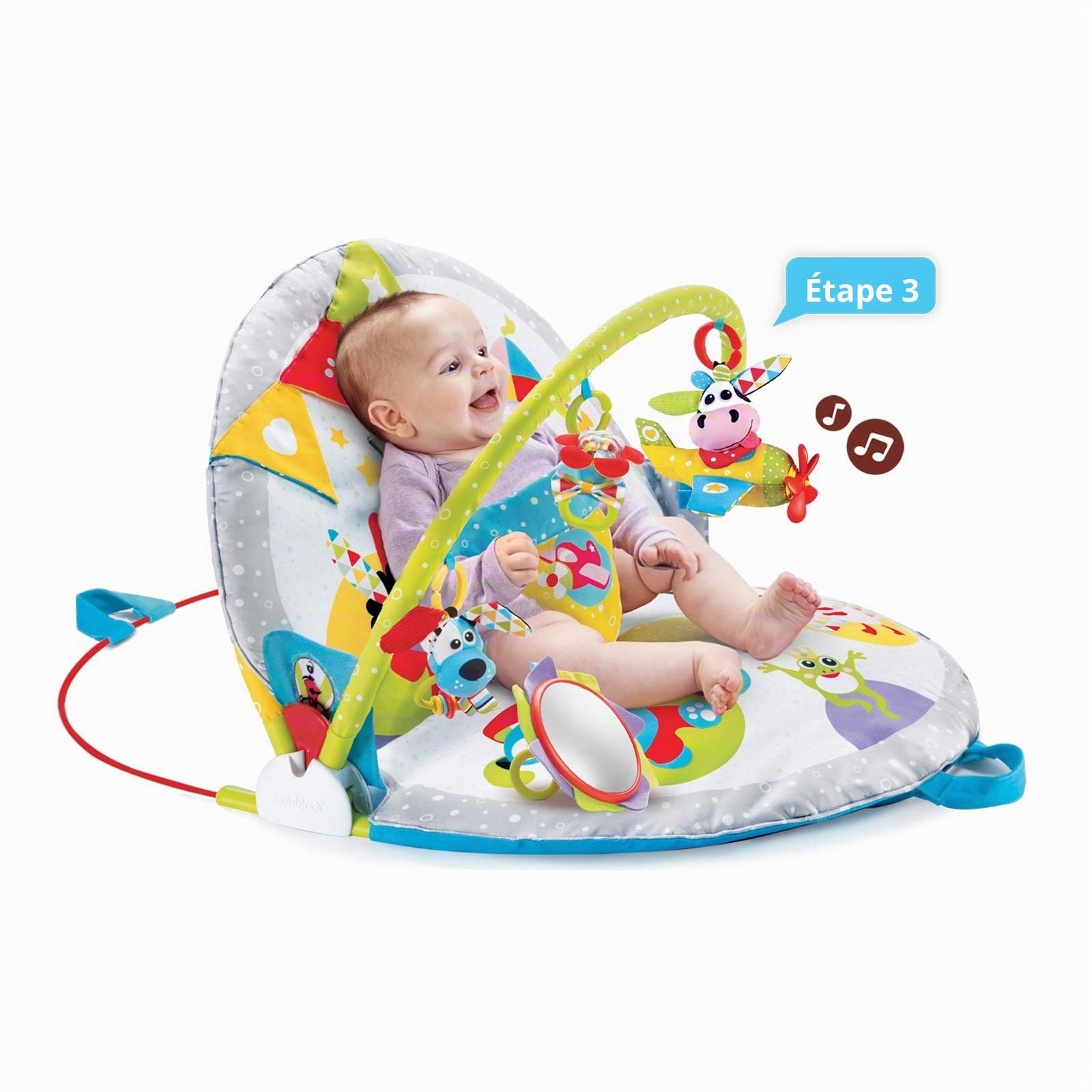 Yookidoo - Gymotion Lay To Sit-Up Play (YO40145)