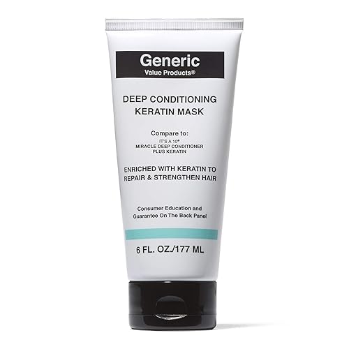 Generic Value Products Mascarilla acondicionador profundo más queratina comparada con 10 Miracle Deep Conditioner Plus Keratin