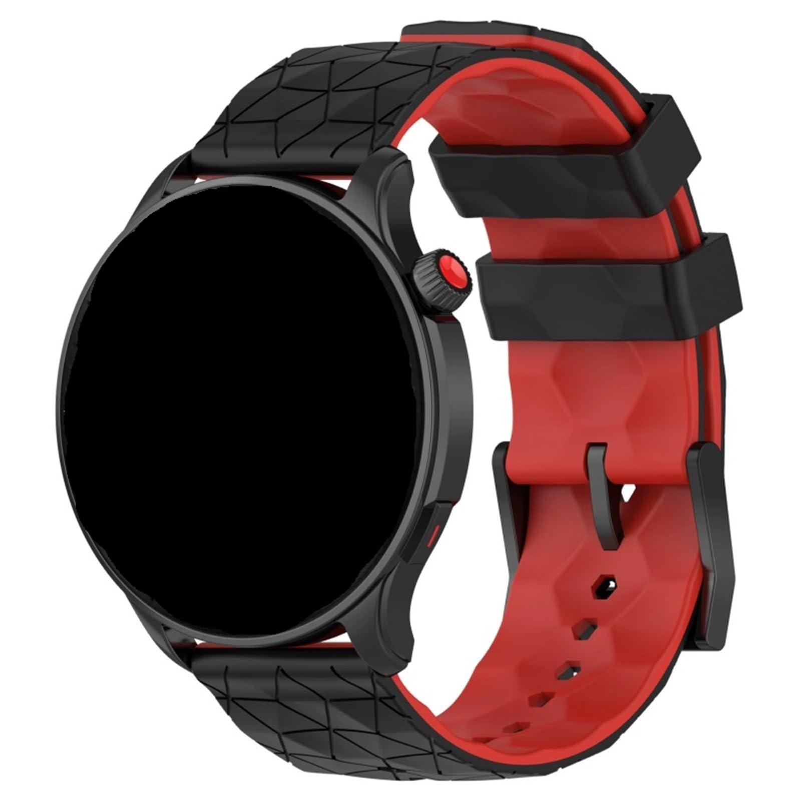 Uniwersalny zapasowy pasek do zegarka 20 mm 22 mm silikonowy sportowy pasek bransoletka (1,20 mm)