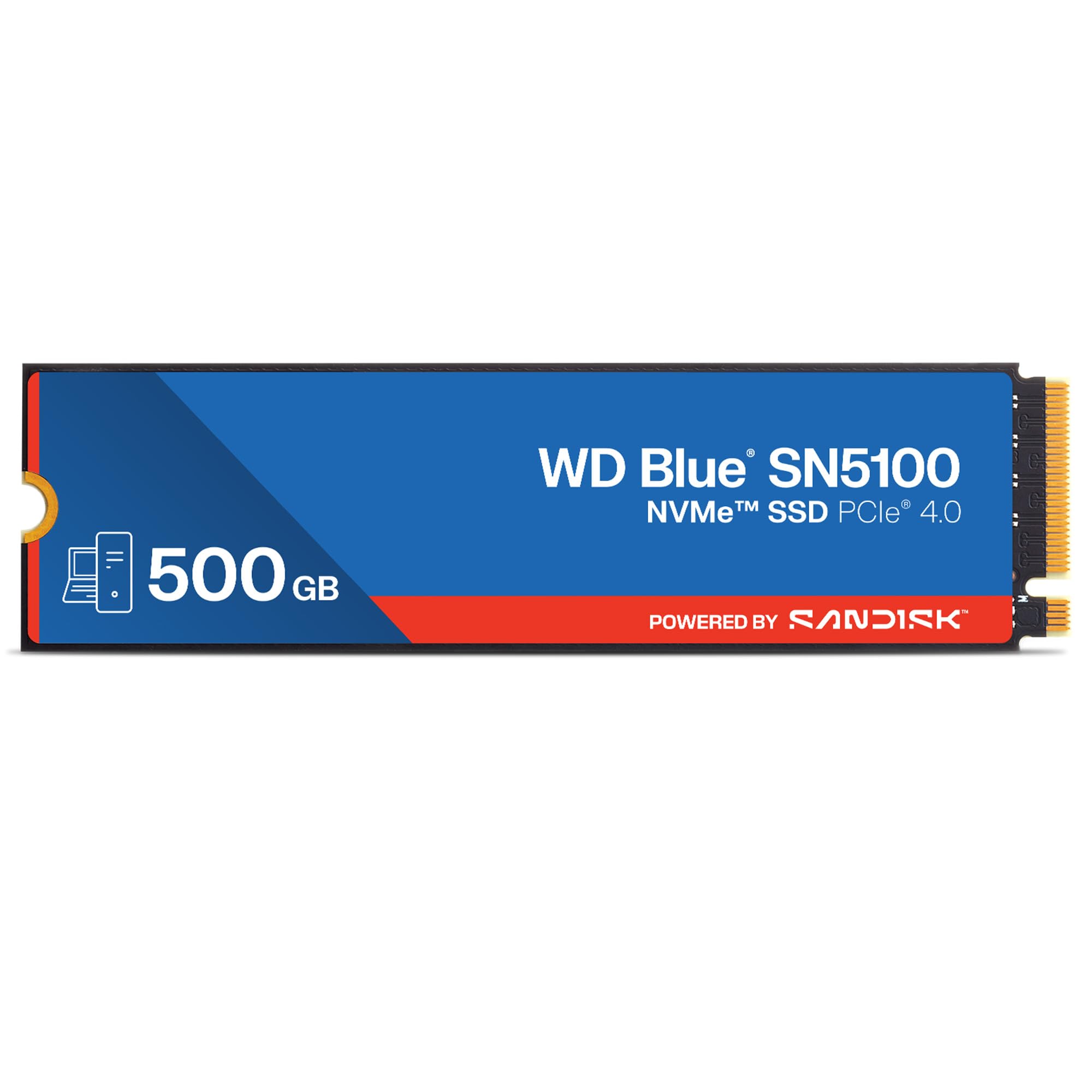 Western Digital Blue Wd Sn5100 - 500 Gb M.2 Pcie Gen4 Nvme Ssd