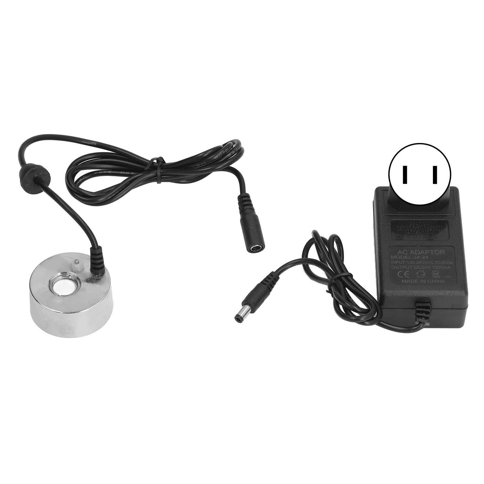 Ultrasonic Fogger, water fountain mist machine aluminum alloy single head colorless energy saving cold mist for vase