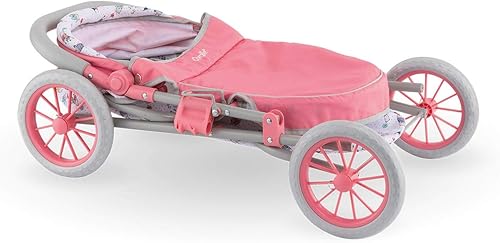 Miniatura 6 de Corolle - Cochecito Mon Grand Poupon - Mango ajustable, diseño plegable, para muñecas de bebé de 14", 17" y 20"