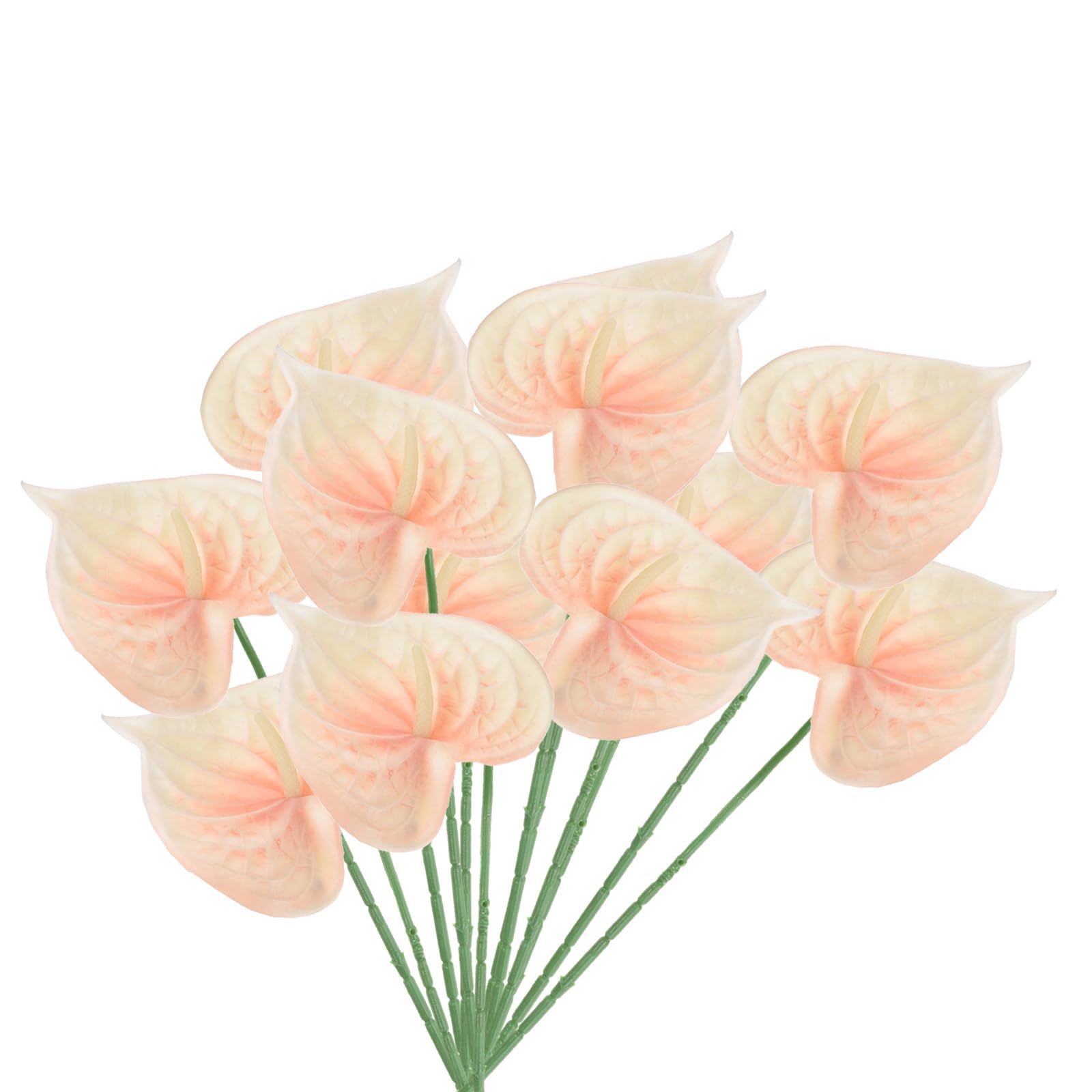 PATIKIL 13" Artificial Anthurium Lily Flowers
