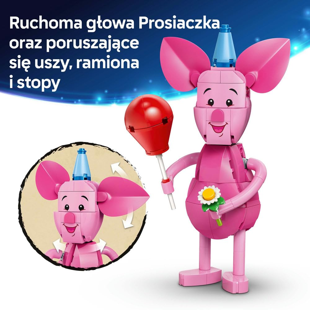 LEGO Disney Przyjęcie urodzinowe Prosiaczka 43305