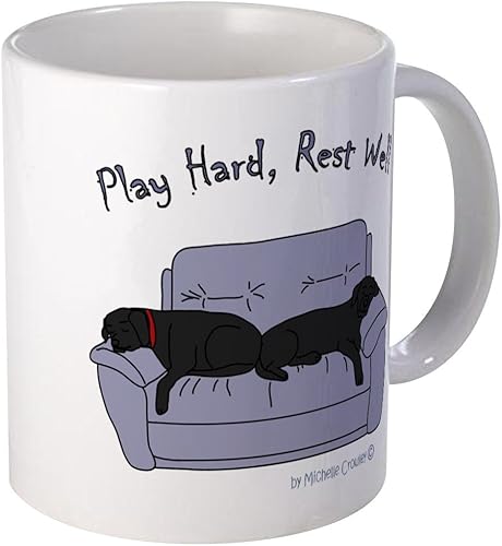 Miniatura 9 de CafePress Lab Gifts - Taza de café de cerámica, 11 onzas