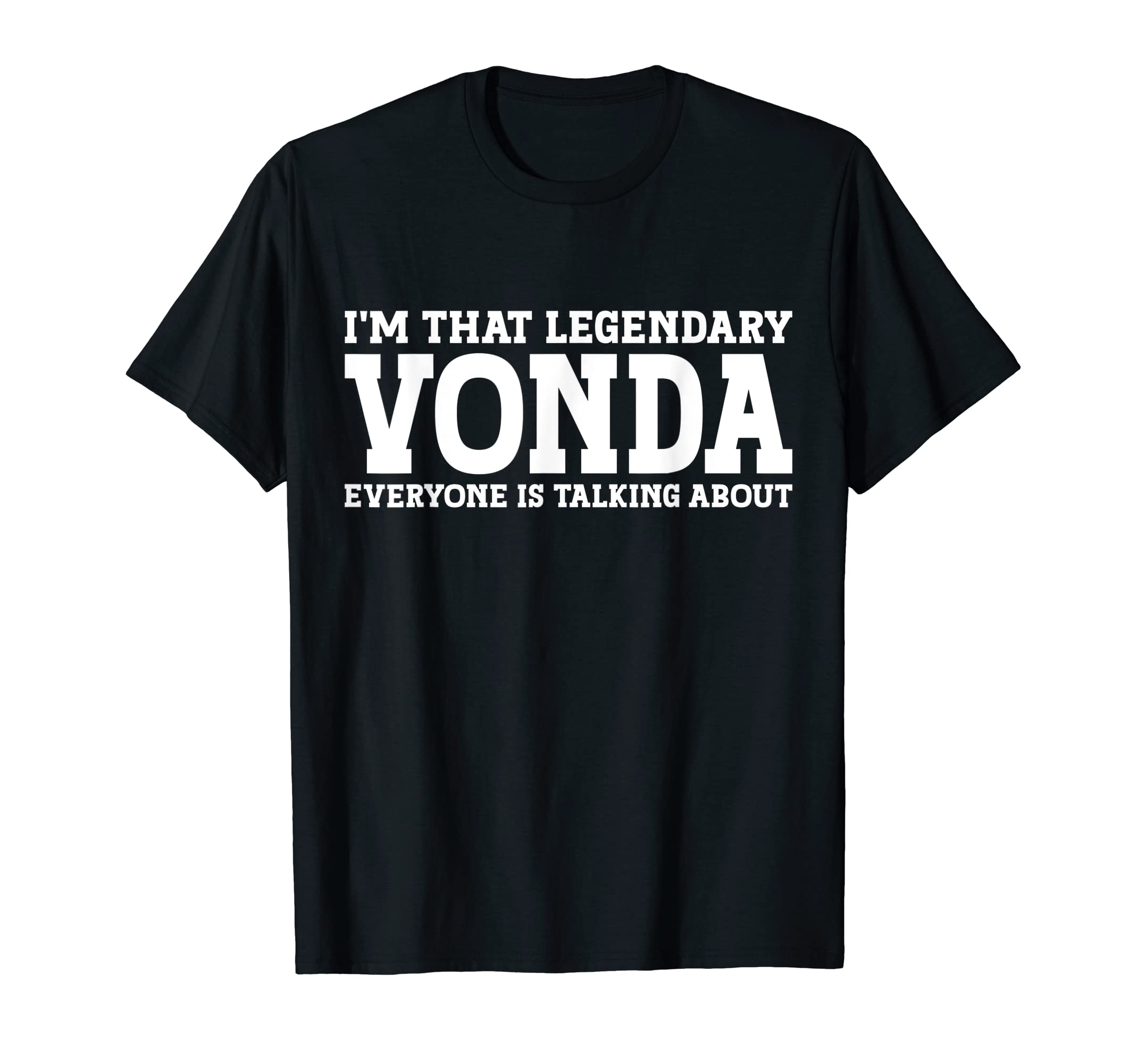 Vonda Personal Name Women Girl Funny Vonda T-Shirt