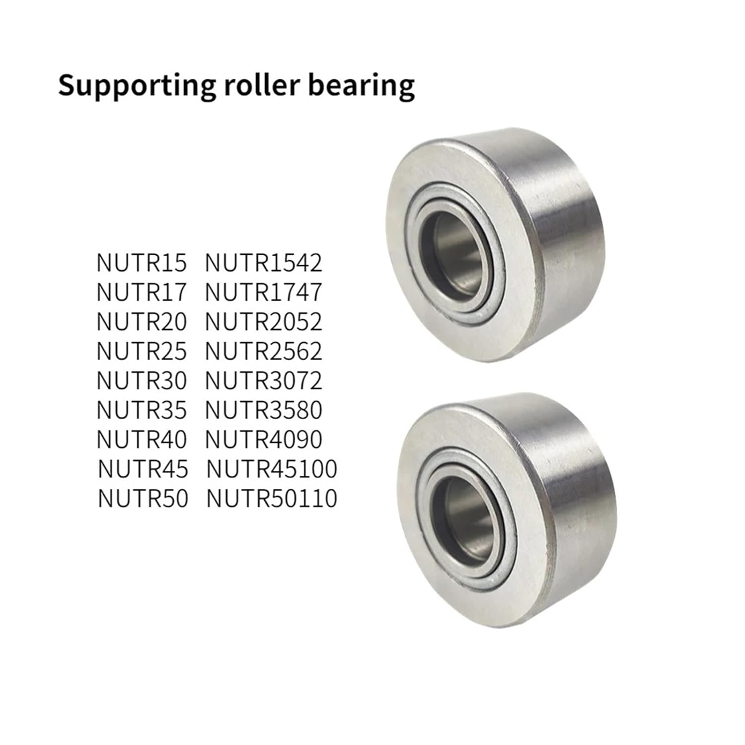 1pcs Support Type Needle Roller Bearings NUTR1740 17mm*40mm*21mm NUTR1747 17mm*47mm*21mm