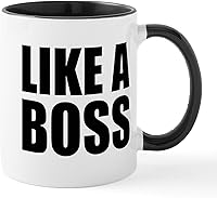 Vista 101 de CafePress Number 1 Boss Mugs 11 oz (325 ml) Ceramic Coffee Mug