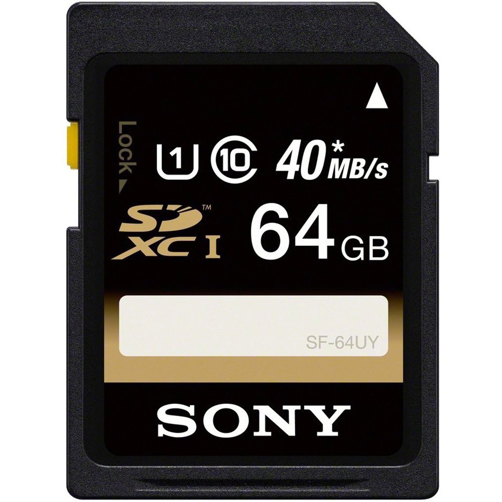 64GB SDXC Class 10 UHS-1 R40 Memory Card (SF64UY/TQMN) (OLD MODEL)