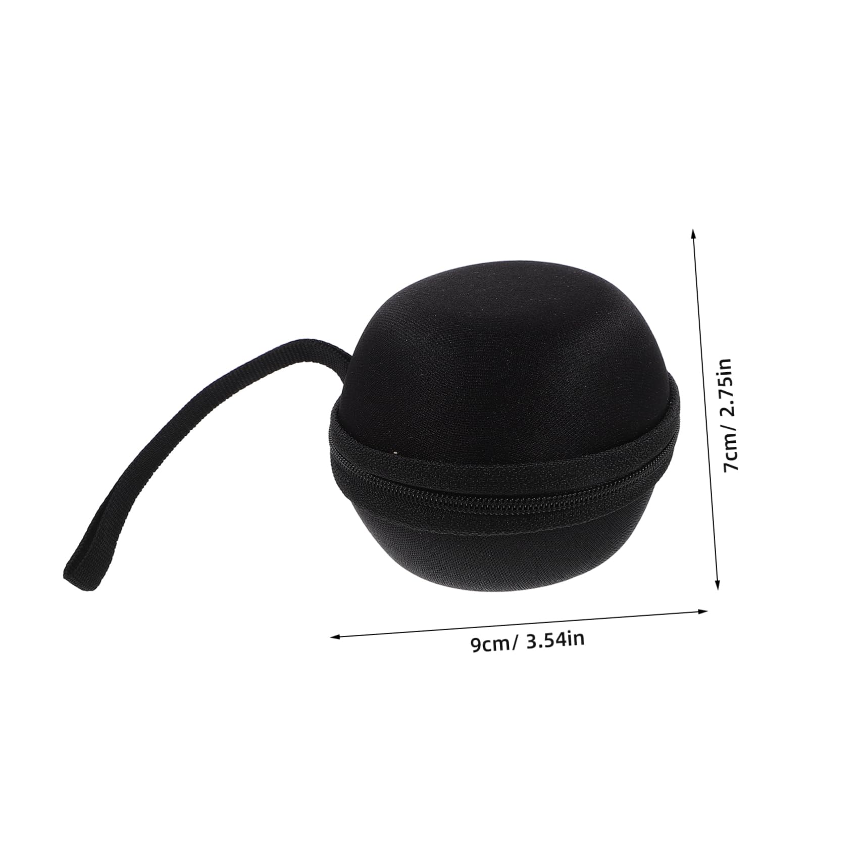 FOYTOKI Eva Wrist Strengthener Storage Bag Gyro Ball Case Minimalist Design Portable