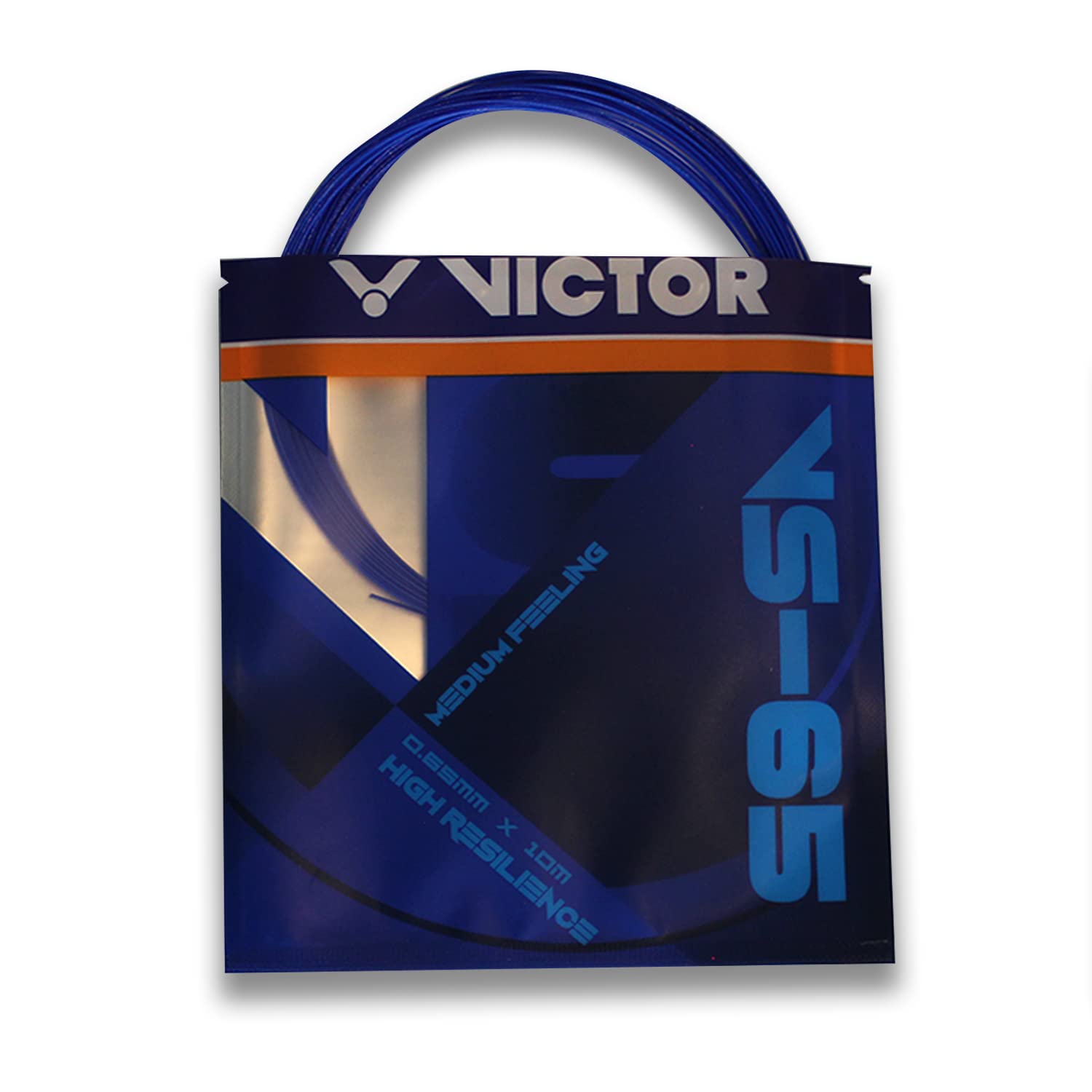 VICTOR VS-65 Medium Feeling High Resilience Badminton String (0.65mmX10m) Pack of 2 (Blue) (B0BC1L5WVF) Amazon Price History, Amazon Price Tracker