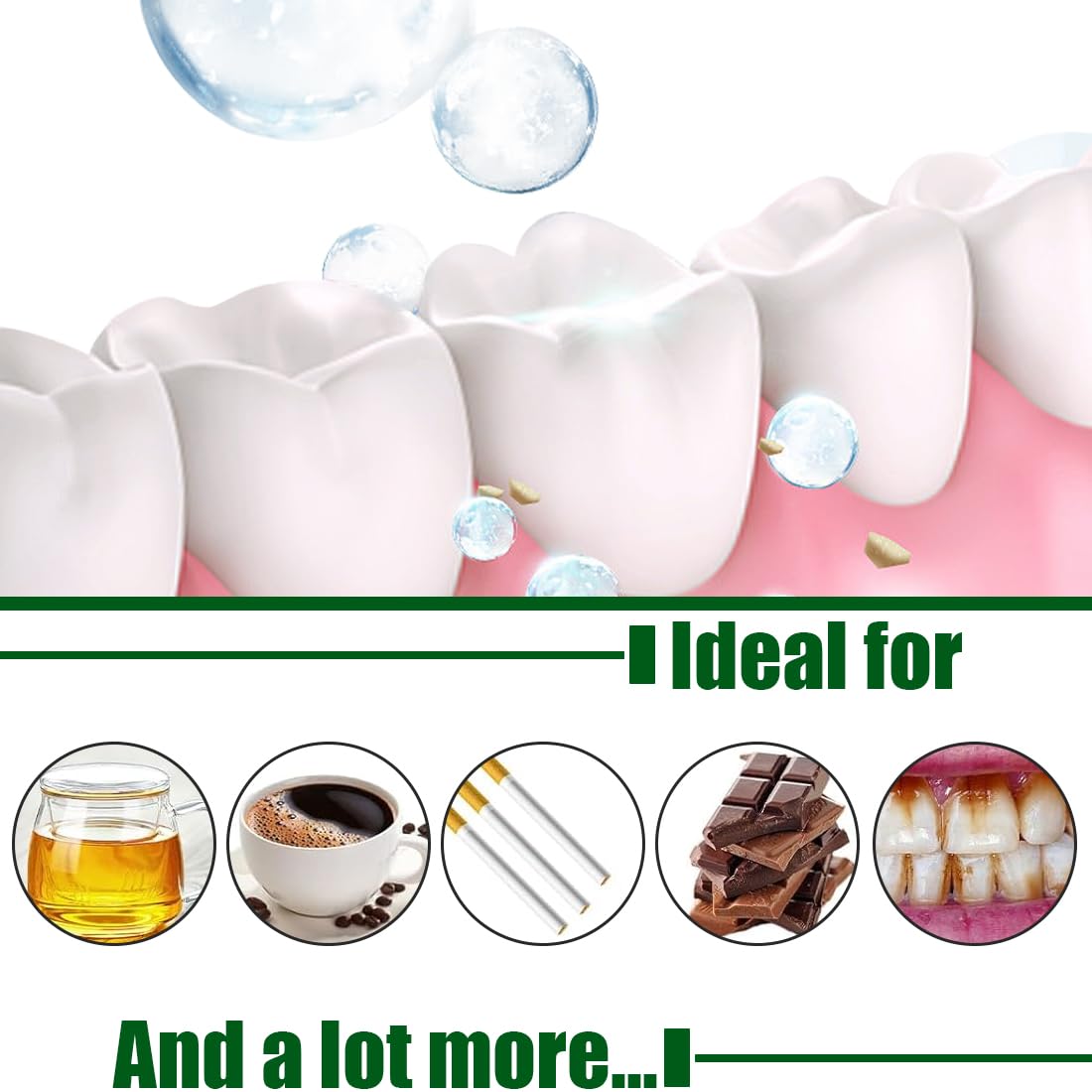 28 Strisce Sbiancanti Denti Professionale, Sbiancamento Denti Professionale, Strips Whitening per Sbiancamento, Delicate e Rapide, Rimuove le Macchie Profonde