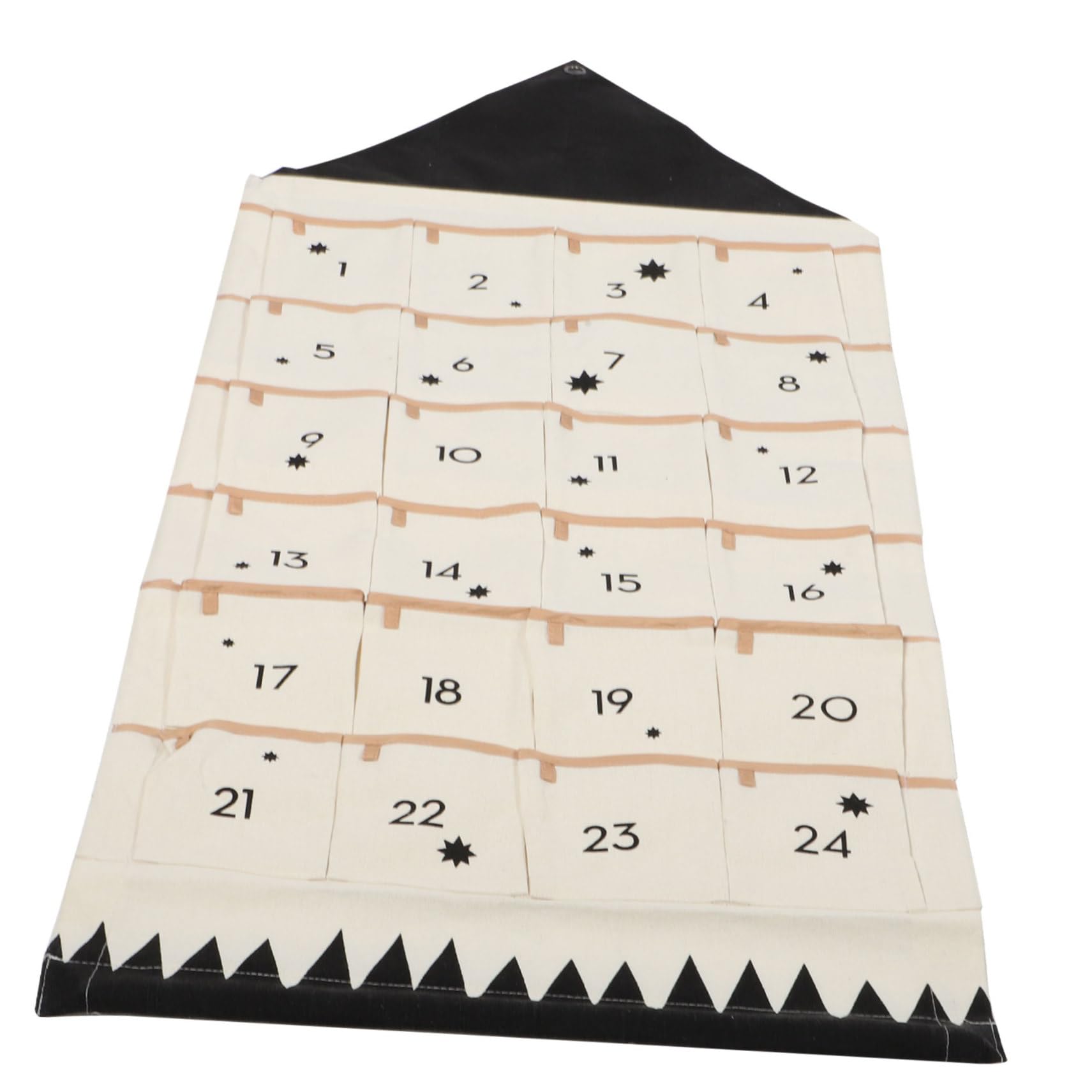 Calendario Avvento Natalizio Da Appendere in Cotone Con Multiple Per Decorazione Parete e Organizzazione Oggetti Small Sacco Stoccaggio Multiuso Per Festa Di Natale
