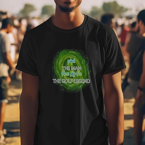 Miniatura 4 de Golf Lover Gift, Father's Day Present for A Dad Legend - Papa Man Myth Golf Legend On Men Women Shirt