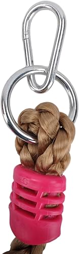 Miniatura 2 de Swing Set Stuff - Cuerda de escalada con escalones (rosa) y adhesivo con logotipo SSS