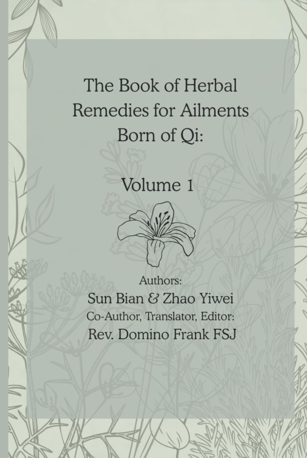 The Book of Herbal Remedies for Ailments Born of Qi: Volume 1