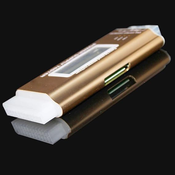 20+4 Pin LCD Computer Power Supply Tester for SATA IDE HDD ATX ITX BYI Connectors-Golden