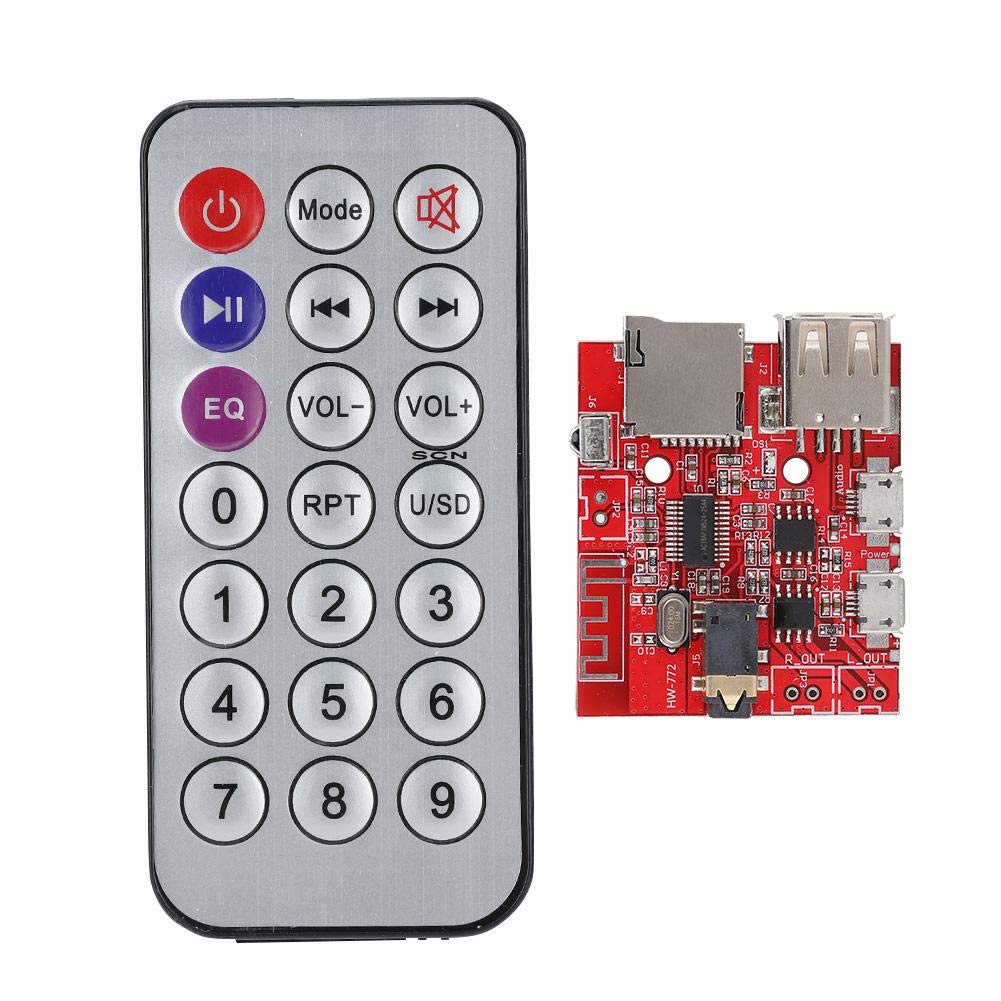 MP3 Decoder Board, Bluetooth MP3 Decoding Circuit Module with Remote ...