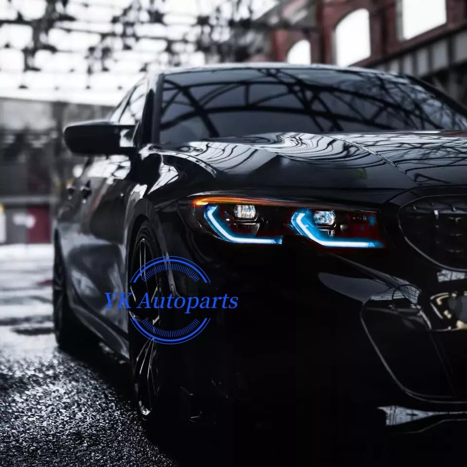 Amazon.com: 4Pcs DRL Yellow Angel Eyes LED Modules Set Fit For