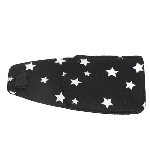 Miniatura 5 de Parche de cristal para niños, parches de ojos negros para adultos y niños, parche para anteojos para cubrir cualquiera de los ojos, cobertura