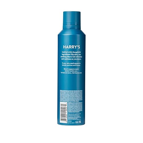 Miniatura 15 de Harry's Gel de afeitado espumoso para hombres con aloe - (paquete de 3) 6.7 onzas - Calma y amortigua la piel para afeitarse - Seguro para pieles