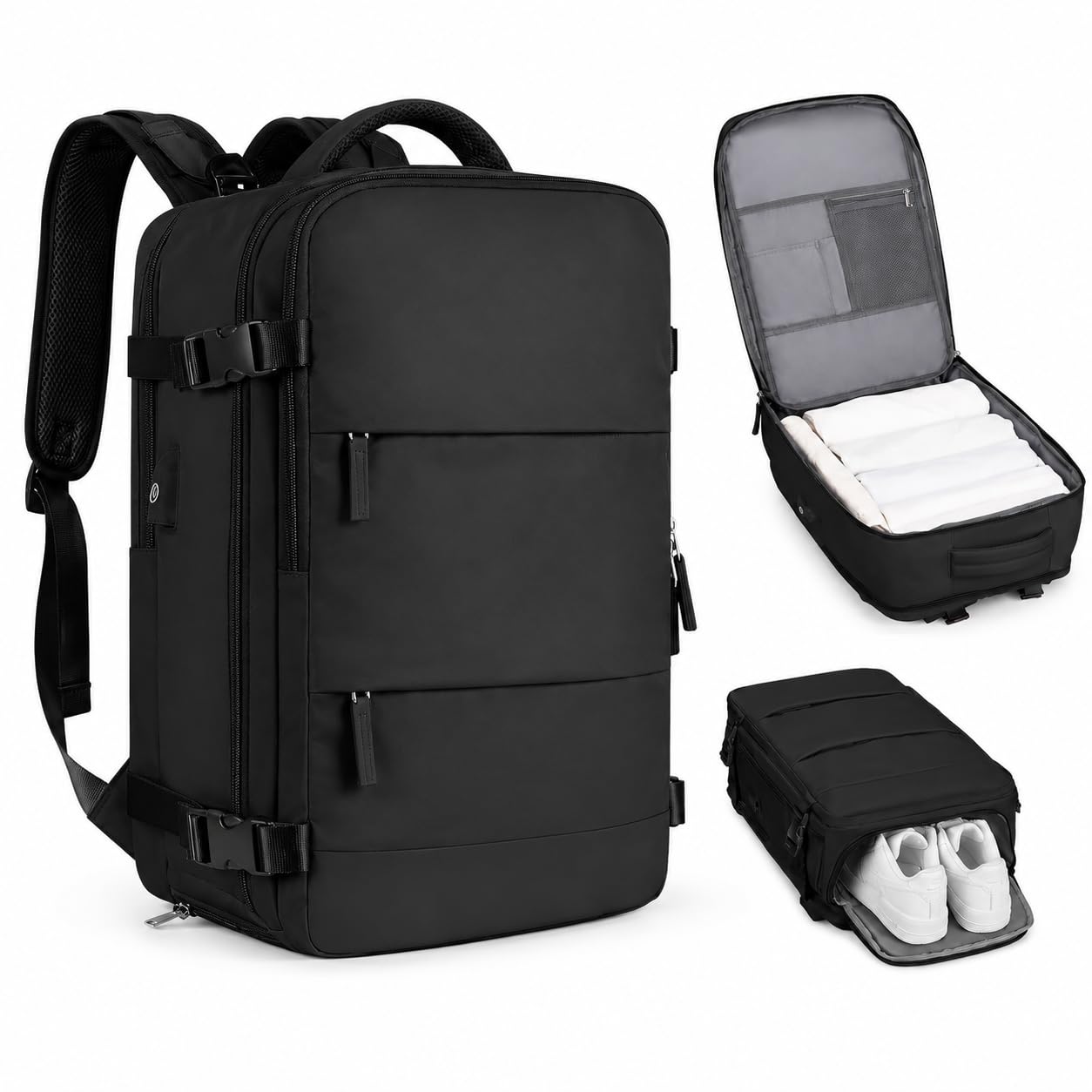 tressential Flight Approved Travel Backpack For Men & Women | Airline Approved Waterproof Sports Luggage Backpack with Laptop Storage, Casual Daypack, Small Hiking Backpack-picture-32