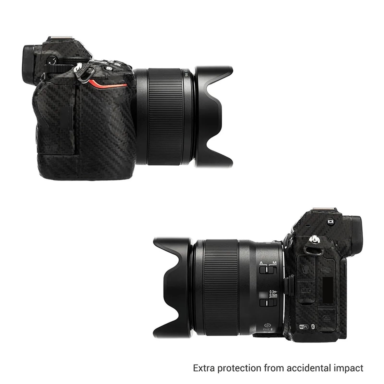 Amazon | リバーシブルレンズフード、花びら用、for ニコン用、for