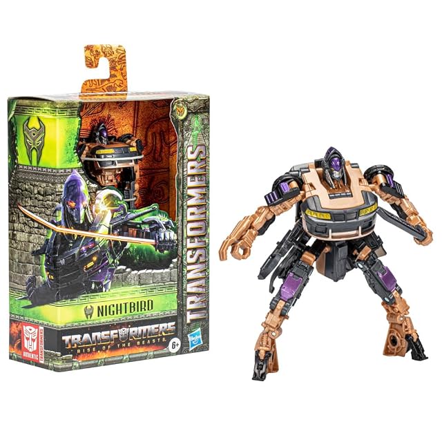 Hasbro Transformers: Rise of The Beasts Nightbird Deluxe Class 12.5 cm