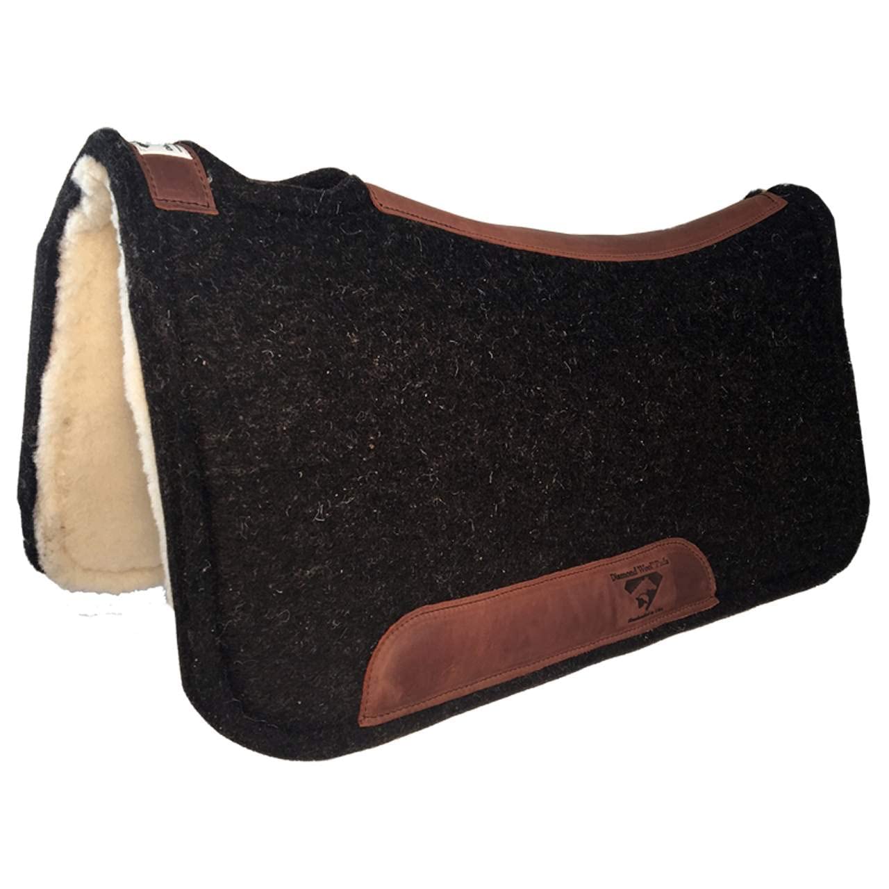 Diamond Wool Pad Company 1 in. Felt with a Merino Wool Fleece Bottom 32 x 32 32X32