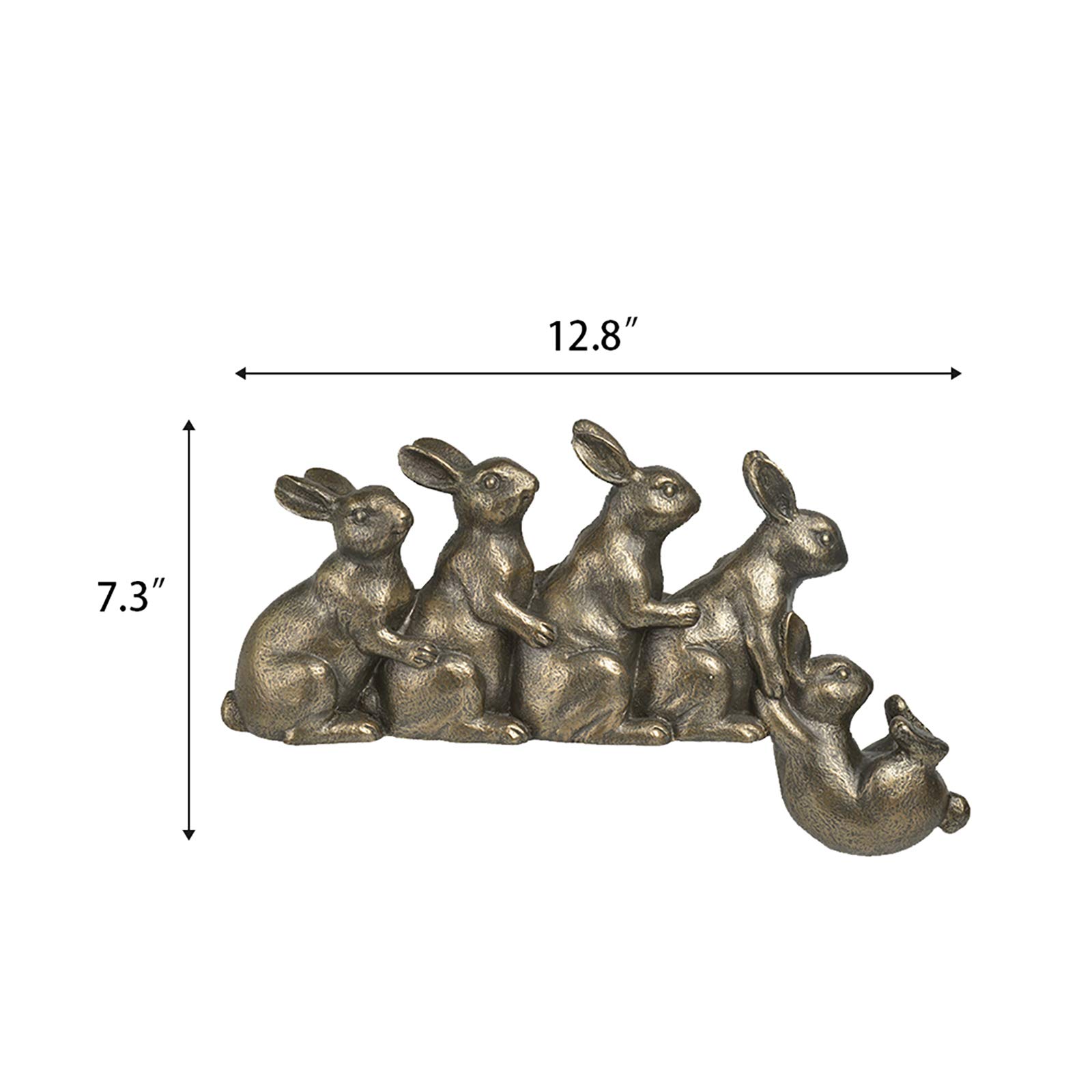 Amazon.co.jp: ポリレジン 5匹うさぎ テーブル装飾 : Home & Kitchen Amazon.co.jp: ポリレジン 5匹うさぎ テーブル装飾 : Home & Kitchen