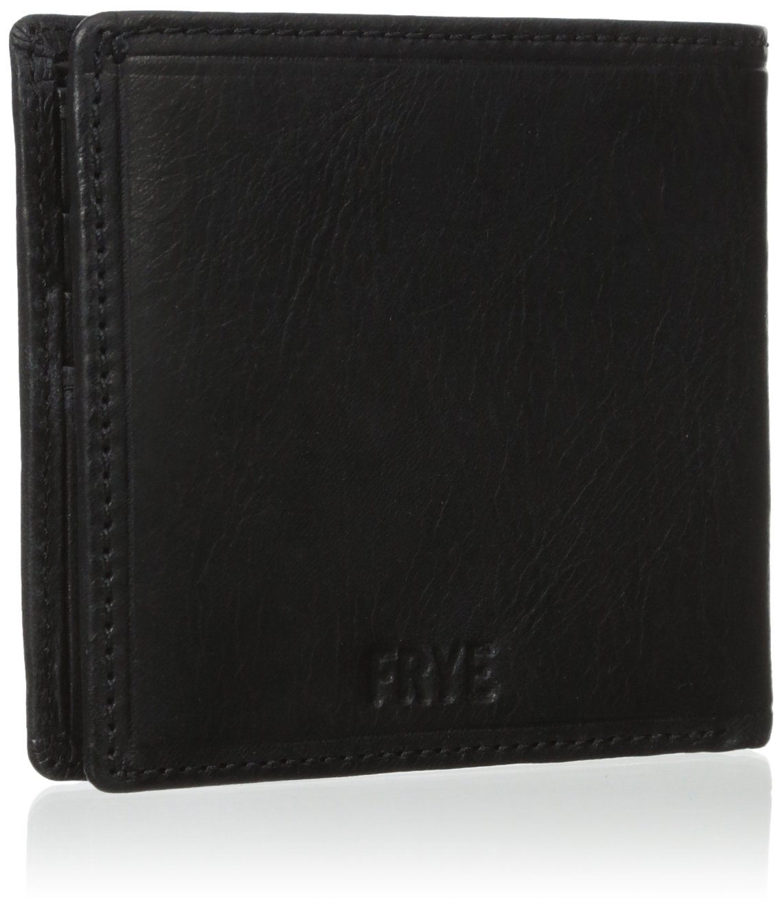 FRYE Men's Logan Antique Pull Up Billfold, Black, One Size