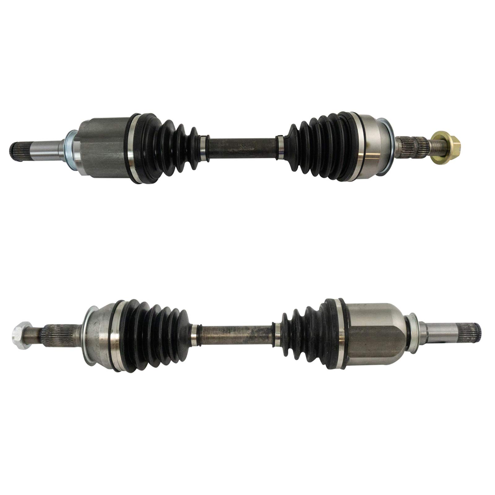 TRQ Front CV C/V Axle Shaft Assembly Kit New Left & Right Pair 2 Piece Set for 2010-2016 Buick LaCrosse V6 / 2014-2016 Regal 2.0L Turbo / 2013-2017 XTS / 2014-2017 Impala 3.6L V6 / 13-15 Malibu Turbo