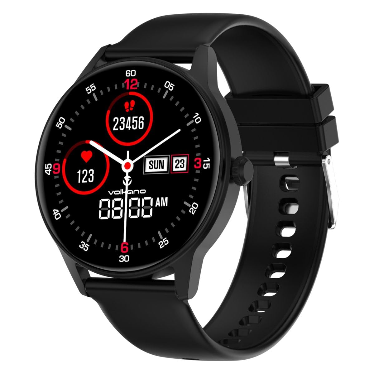 Volkano VK-5085-BK Fit Soul Series Smartwatch, Black : Amazon.co