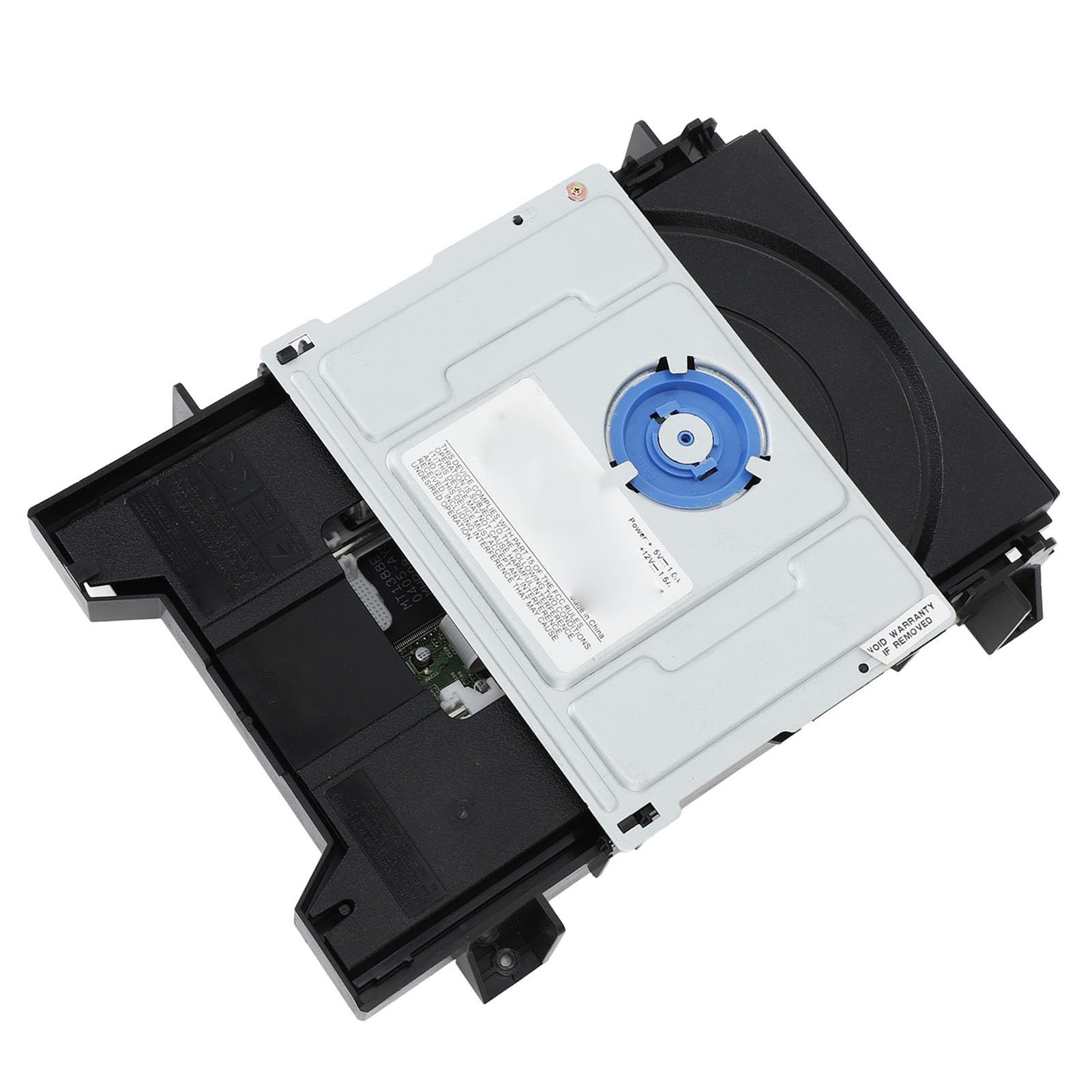 Walfront Lettore di Masterizzazione di unità CD/DVD Esterna USB 3.0 DSL‑710A Masterizzatore di Dischi Portatile con Lettura Ad Alta velocità con Porte USB e Lettore di Schede SD per