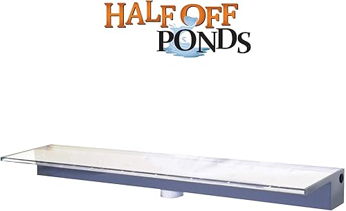 Miniatura 43 de HALF OFF PONDS Sheer Elegance - SE36CC-HOP - Spillway de acrílico iluminado de 36" que cambia