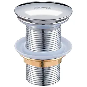 Válvula Click 1 1/4" Ralo Para Cuba Pia Banheiro Aço Inox 201 Prestige Beltempo